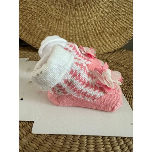 Jessica Simpson booties, Pink Elephant Infant toy & shoes - Picture 5 of 12